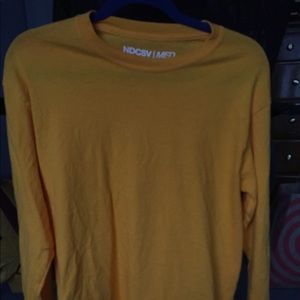 Dark yellow Long sleeve tee